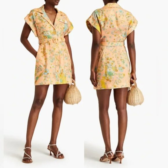 Zimmermann Lola Floral Mini Dress - Picture 2 of 12